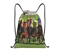 Personalized Toy Storage Bags Cute Horse Yoga Bags Sports Gym Sack For Travel, Yoga, Exercise