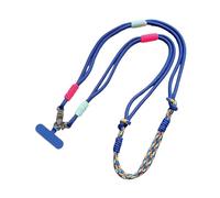 Personalized Trend Double Color Mobile Phone Universal Lanyard Diagonal Span Long Rope Shoulder Strap Rope Fashion Safety Rope(A-1pcs)