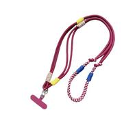 Personalized Trend Double Color Mobile Phone Universal Lanyard Diagonal Span Long Rope Shoulder Strap Rope Fashion Safety Rope(B-1pcs)
