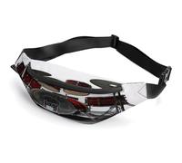 Personalized Waist Packs with Adjustable Strap,Cool Drum Set Crossbody Fanny Pack Casual Bag for Travel Sports Running Hiking
