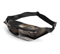 Personalized Waist Packs with Adjustable Strap,Male and Female Lions Crossbody Fanny Pack Casual Bag for Travel Sports Running Hiking