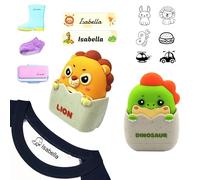 Personalized Waterproof Clothing Stamp for Kids - Custom Name Labels, Name Labels for School, Washable Fabric Stamps for School and Daycare Essentials