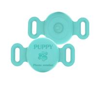 Personalized Waterproof Dog Holder, intended for Airtag Silicone Case Collar with Name and Phone Number, Anti-Lost Case Holder Cover, Custom GPS Track Case L