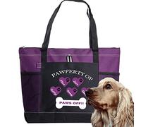 Personalized Weekend/Travel/Camping Bags for Dog Cat Toys/Food/Water Bottle Dishes/Small Blankets, Short Trip/Overnight Stays Bag Custom Pet Name to Keep Puppy Doggie Kitties Essentials
