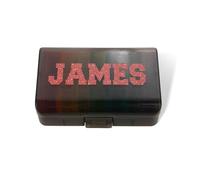 Personalized Weekly(7 Days) Pill Organiser Box, 7 Compartments, Medicine Planner, Vitamin Organizer Box, Case for Supplements, Convenient and Easy to Use Medium Compartments, Travel Friendly