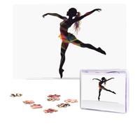 Personalized Wooden Puzzle 1000 Pieces Jigsaw Puzzles for Adults a Dancer Family Reunion Puzzle Gift for Birthday Christmas