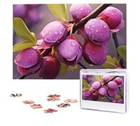 Personalized Wooden Puzzle 1000 Pieces Jigsaw Puzzles for Adults Blooming Plum Family Reunion Puzzle Gift for Birthday Christmas