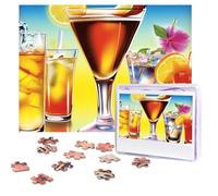 Personalized Wooden Puzzle 500 Pieces Jigsaw Puzzles for Adults Always Happy Hour Family Reunion Puzzle Gift for Birthday Christmas