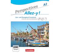 Perspectives - Allez-y ! A2. Kurs- und Arbeitsbuch mit Lösungsheft und Vokabeltaschenbuch: Inkl. komplettem Hörmaterial (2 CDs) und Video-DVD