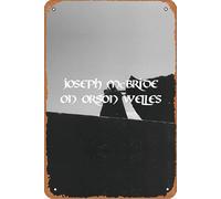 Perspectives on Othello: Joseph McBride on Orson Welles Film Movie Poster Retro Metal Tin Sign Wall Home Wall Art Metal Tin Sign,cave,bar,Club, Metal Tin Sign 8x12 Inches
