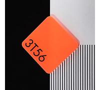 Perspex 3T56 Highlights Carnival Orange Neon Cast Acrylic Sheet - 300x250x3mm