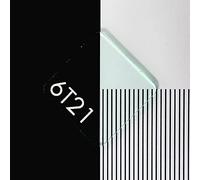 Perspex 6T21 Transparent Glass Look Cast Acrylic Sheet - 420x297x3mm, A3