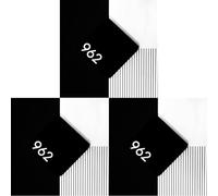 Perspex 962 Black Cast Acrylic Sheet - 420x297x3mm, A3 (Pack of 3)