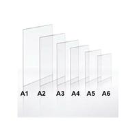 Perspex Acrylic Sheet Cut To Size Clear Panel Laser Plastic Extrude 1mm A3 (297mm x 420mm)