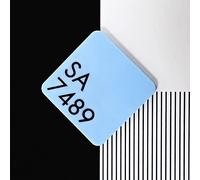 Perspex SA 7489 Sweet Pastels Candy Floss Blue Cast Acrylic Sheet - 420x297x3mm, A3
