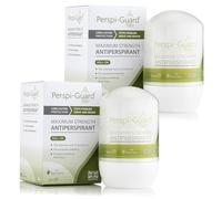 Perspi-Guard Maximum Strength Antiperspirant Roll On Deodorant for Men & Women, Excessive Sweating, Hyperhidrosis Treatment, Unscented, 50 ml, 2-Pack