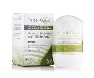 Perspi-Guard Maximum Strength Antiperspirant Roll On Deodorant for Men, Women, Treats Excessive Sweating, Hyperhidrosis, Lasts 3-5 Days Unscented 50ml