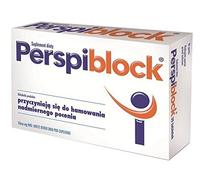 PERSPIBLOCK - 60 Capsules - Innovative Solution Fighting Excessive Sweating. This is The First Product of This Kind in The Form of Capsules