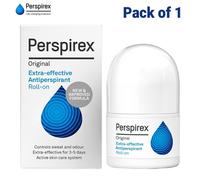 PERSPIREX Extra Strength Antiperspirant Roll On ORIGINAL 20ml- Pack of 1 , 3 & 6