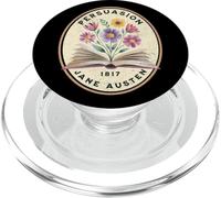 Persuasion Jane Austen Book Flowers PopSockets PopGrip for MagSafe