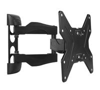 perth 43'' swivel wall tv bracket - black