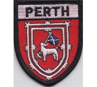 Perth Crest Scotland Scottish Flag Embroidered Patch Badge