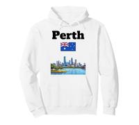Perth souvenir Western Australia trip Australian flag Pullover Hoodie