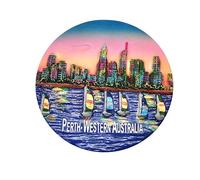 Perth Western Australia Fridge Magnet tourist souvenir gift,Home & Kitchen Decoration magnetic sricker. Perth Western Australia refrigerator magnet