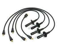 Pertronix 704101 Flame-Thrower Black Custom Fit 4 Cylinder Spark Plug Wire