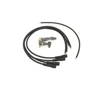 Pertronix 704180 Flame-Thrower Black Universal 180 Degree 4 Cylinder Spark Plug Wire