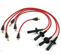 Pertronix 704401 Flame-Thrower 7mm Spark Plug Wires Set, High Performance, Custom Fit, Compatible with VW, 4 Cylinder, Red