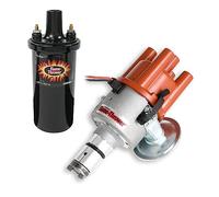 PerTronix Bundle015 Ignition Kit for Classic VW with D186504 Vacuum Advance Distributor and 40611 Flame Thrower Coil