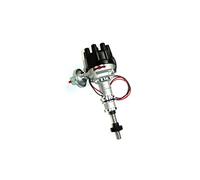 Pertronix D134620 Flame-Thrower Black Cap Vacuum Advance Electronic Distributor with Ignitor Technology for Ford 351C