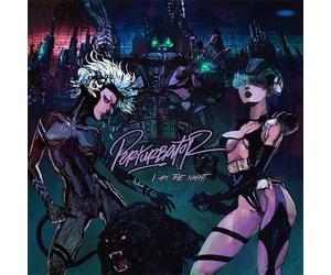 PERTURBATOR I AM THE NIGHT ["FROSTED" CLEAR VINYL] NEW LP