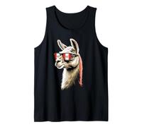 Peru Alpaca Portrait Sunglasses Peruvian Flag Peruvian Pride Tank Top