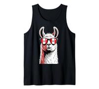 Peru Alpaca Portrait Sunglasses Peruvian Flag Peruvian Pride Tank Top