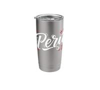 Peru Celebration Fireworks Festive Perú Logo Travel Stainless Steel Insulated Tumbler