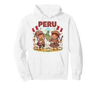 Peru Cultural Heritage Kids Llama Machu Picchu Flag Pride Pullover Hoodie