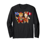 Peru Democratic Republic of Congo Flag Peruvian Congolese Long Sleeve T-Shirt