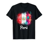 Peru Flag Llama T-Shirt