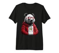 Peru Flag Panda Peruvian Flag Peruvian Pride Peruvian Roots Premium T-Shirt