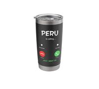 Peru is Calling and I Must Go China Traveling Stainless Steel Insulated Tumbler