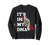 Peru It's In My DNA Peruvian Flag Molecule Peruvian Pride Sweatshirt