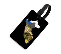Peru Map Machu Picchu Travel Luggage Tags for Suitcases Handbag Fashion Suitcase Labels