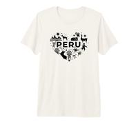 Peru Peruvian Famous Landmarks South America Peru Lover Premium T-Shirt