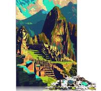 Peru Wonder Machu Picchu Puzzle 100% Recycled Cardboard Premium Cardboard Jigsaw Puzzle for Adult Children 1000pcs (75x50cm)