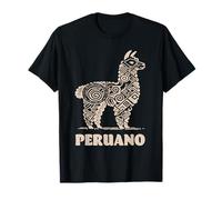 Peruano Inca Alpaca Animal Proud Peru Men T-Shirt