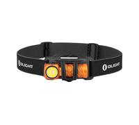 Perun 2 Mini 1100 Lumens Rechargeable Right-Angle Headtorch Orange