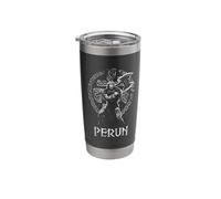 Perun Slavic Myths Pagan Lord Stainless Steel Insulated Tumbler