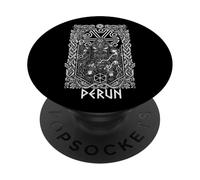 Perun Slavic Viking God Pagan Norse Myth Warrior Art PopSockets Adhesive PopGrip